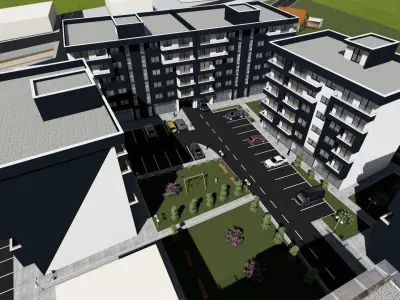 RESIDENTIAL BUILDINGS 3D model get