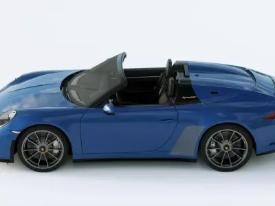 Porsche 911 Speedster 2019 3D model
