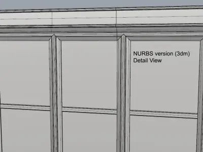 Big Rectangular Window 3D model