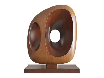 Abstract sculpture 3D model