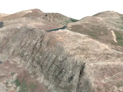 Mt Evans Colorado Free 3D model