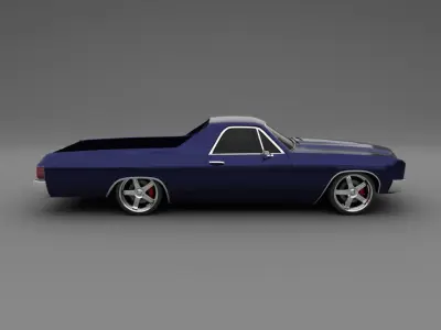 Chevrolet Elcamino 1970 3D model
