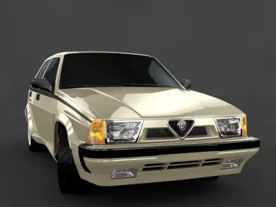 Alfa Romeo 75 3D model