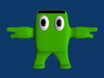body Green Free 3D model