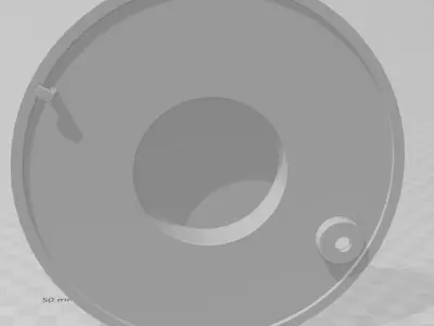 BBS Wheel Center Cap 3D print model