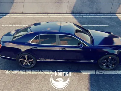 Bentley Mulsanne Speed 2017 High Detailed 3D Model 3D model