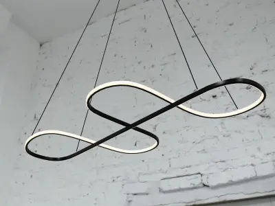 Chandelier 3D model 2