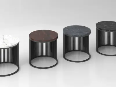 Modern Coffee Table Low-poly 3D model