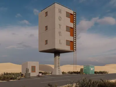 Hotel 3D model