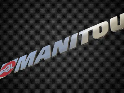 manitou logo 3D model