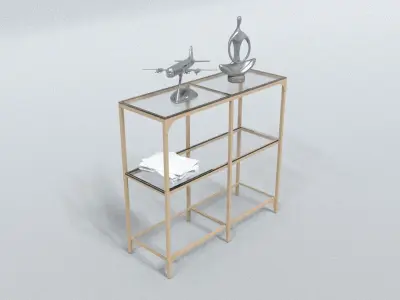 laos Deco Table 3D model