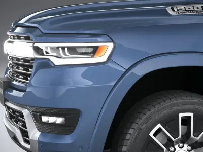 Ram 1500 Ramcharger 2025 3D model