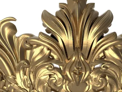  decorative pattern ready for 3D printing 3D model