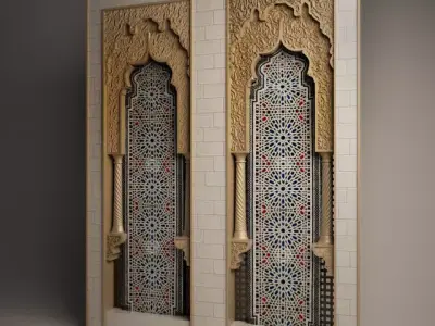 Heritage Gate Free 3D model