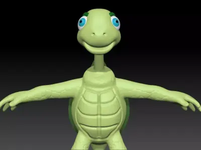 Turtle 3d model - Updated Version  3D model