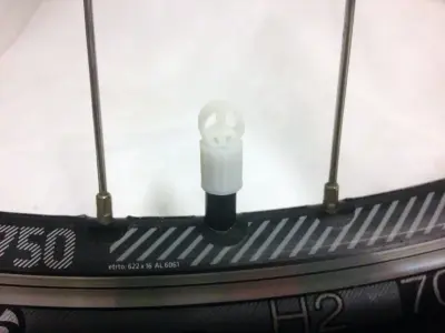 Car Truck Bike Van Tire Tyre Wheel Valve Stem Caps Cover Peace 3D print model