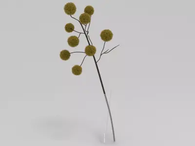 Faux Chestnut Branch 3D model