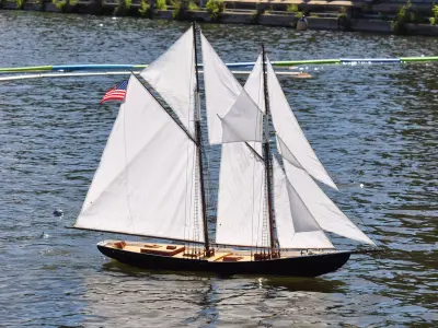 1 32 RC Schooner 3D print model