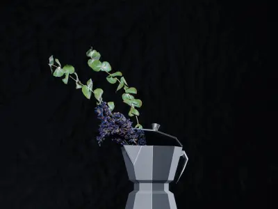 Moka pot Free 3D print model