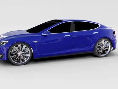 Tesla Model 3 and Model S Pack 3D model
