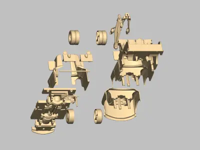 00073  Designed for 3D printing 3D print model