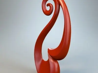 Abstract Figure m017 P 3D print model