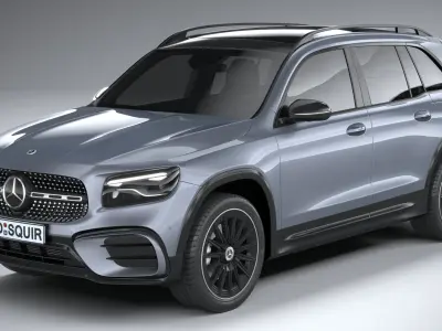 Mercedes-Benz GLB 2024 3D model