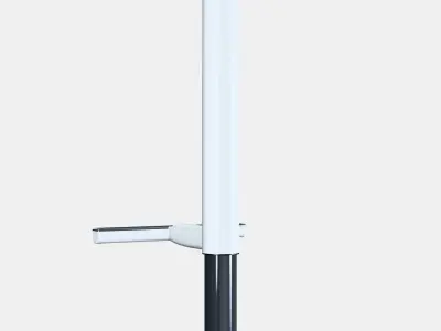 JANINGE Bar stool Low-poly 3D model