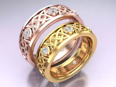 Wedding Rings - N116312 3D print model