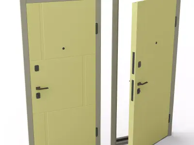 Kenaan Door 3D model