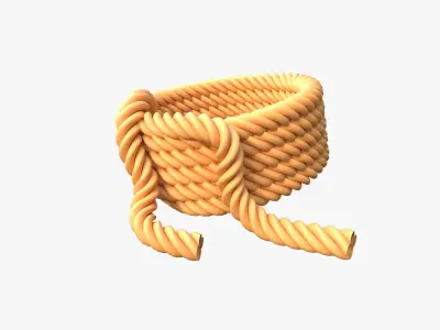 Climbing Rope 3D model