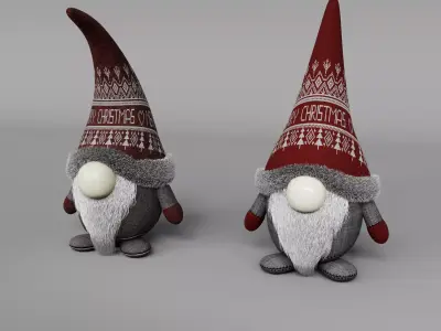 Christmas Gnomes  3D model