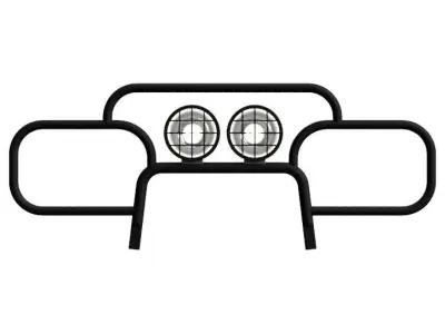 Bullbar for FMS Jimny 1to6 LJ10 LJ80 3D print model