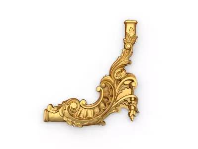 Classic decor ornament 80 3D model