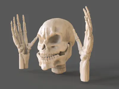 Lord Death Parts 3D print model