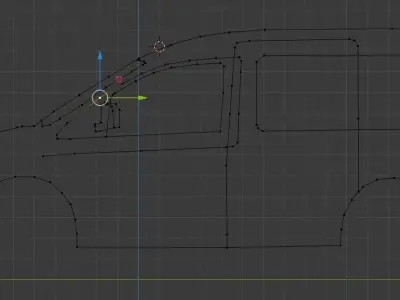 Volkswagen Caddy 2006 Combi 3D Model 3D model