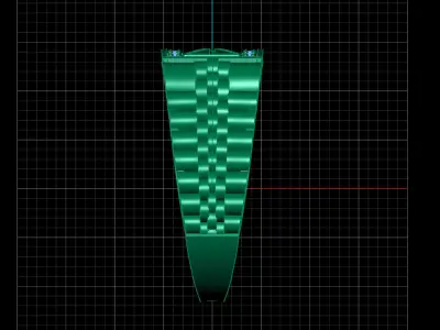 Print Ready STL 3DM  Gents Rings Diamond Men Ring  3D print model 244