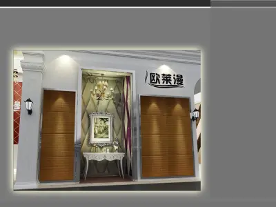 Showroom - Area - 15X6-3DMAX2009-028 3D model