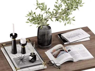 Decorative set09 3D model