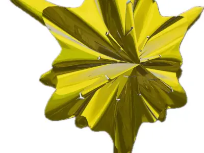 Sri Yantra - 3D Fractal Geometry  Free low-poly 3D model