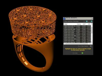 Fusion Ring  3D print model