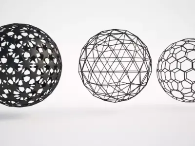 Geodesic Spheres 3D model