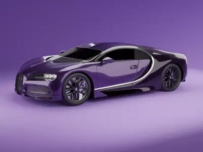 Bugatti Chiron  3D model