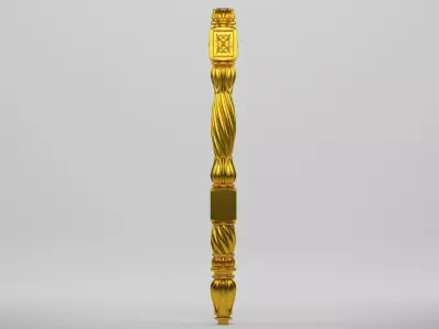 Victorian leg 3d model  3D model