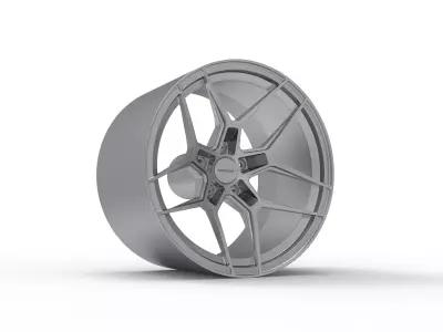 FORGELINE VV1R WHEEL 3D PRINT MODEL  3D print model