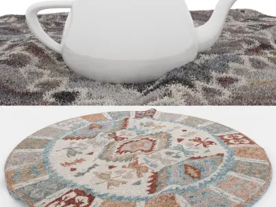 Rugs No 1002 Low-poly 3D model