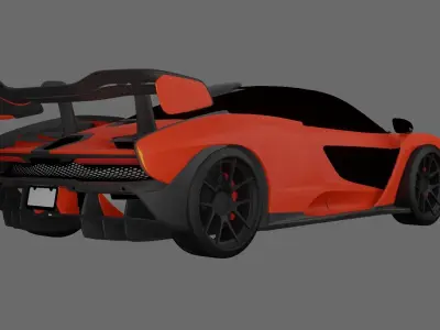Mclaren Senna 3D model
