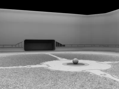 Rocket League DFH Stadium -  PBR Realistic 3D model