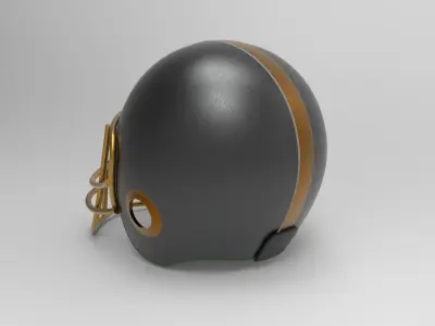 Rugby Helmet 3D model
