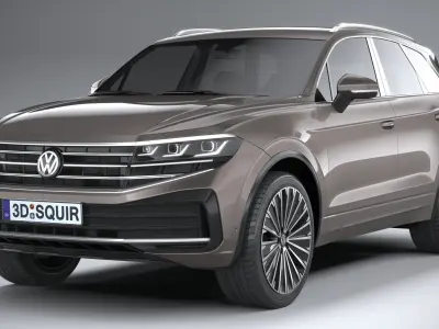 Volkswagen Touareg Regular 2024 3D model